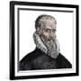 Portrait of Ambroise Pare (1509-1590), French surgeon-French School-Framed Giclee Print