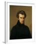 Portrait of Ambroise Thomas 1834-Hippolyte Flandrin-Framed Giclee Print