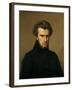 Portrait of Ambroise Thomas 1834-Hippolyte Flandrin-Framed Giclee Print