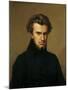 Portrait of Ambroise Thomas 1834-Hippolyte Flandrin-Mounted Giclee Print