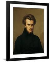 Portrait of Ambroise Thomas 1834-Hippolyte Flandrin-Framed Giclee Print