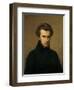 Portrait of Ambroise Thomas 1834-Hippolyte Flandrin-Framed Giclee Print