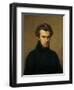 Portrait of Ambroise Thomas 1834-Hippolyte Flandrin-Framed Giclee Print