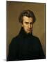 Portrait of Ambroise Thomas 1834-Hippolyte Flandrin-Mounted Giclee Print