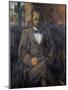Portrait of Ambroise Vollard, Art Dealer, by Paul Cezanne-null-Mounted Giclee Print