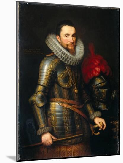 Portrait of Ambrosio Spinola (1569-163), 1609-Michiel Jansz Van Miereveld-Mounted Giclee Print