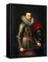 Portrait of Ambrosio Spinola (1569-163), 1609-Michiel Jansz Van Miereveld-Framed Stretched Canvas