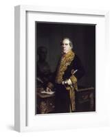 Portrait of Amedee Thierry by Jean Leon Gerome-null-Framed Giclee Print