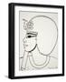 Portrait of Amenhotep III-Ippolito Rosellini-Framed Giclee Print