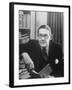 Portrait of American Born Poet and Dramatist T.S. Eliot in His Study-Alfred Eisenstaedt-Framed Premium Photographic Print