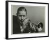 Portrait of American Cornet Player Wild Bill Davison, C1950S-Denis Williams-Framed Photographic Print