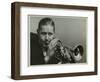 Portrait of American Cornet Player Wild Bill Davison, C1950S-Denis Williams-Framed Photographic Print