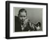 Portrait of American Cornet Player Wild Bill Davison, C1950S-Denis Williams-Framed Photographic Print