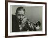 Portrait of American Cornet Player Wild Bill Davison, C1950S-Denis Williams-Framed Photographic Print