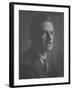 Portrait of American Dramatist Eugene O' Neill by English Photographer E. O. Hoppe-Emil Otto Hoppé-Framed Premium Photographic Print