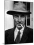 Portrait of American Physicist J. Robert Oppenheimer Wearing a Porkpie Hat and Smoking a Cigarette-Alfred Eisenstaedt-Mounted Premium Photographic Print