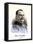 Portrait of American President Grover Cleveland (1837 - 1908), with Autograph.-null-Framed Stretched Canvas