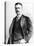 Portrait of American President Theodore Roosevelt-null-Stretched Canvas