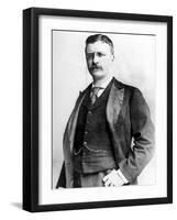 Portrait of American President Theodore Roosevelt-null-Framed Photographic Print