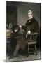 Portrait of American President William Henry Harrison (1773-1841), Seated. Engraving of the 19Th Ce-null-Mounted Giclee Print