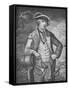 Portrait of American Revolutionary Israel Putnam Ready for Battle-null-Framed Stretched Canvas