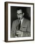 Portrait of American Saxophonist Lennie Niehaus, 1950S-Denis Williams-Framed Photographic Print