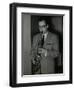 Portrait of American Saxophonist Lennie Niehaus, 1950S-Denis Williams-Framed Photographic Print