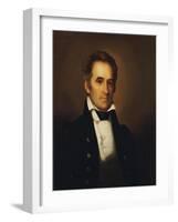 Portrait of American Statesman Richard Mentor Johnson (1780-1850)-Rembrandt Peale-Framed Giclee Print