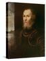 Portrait of an Admiral-Tintoretto-Stretched Canvas