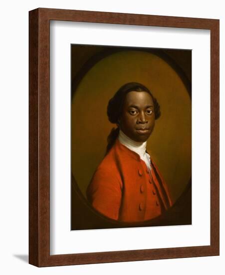 Portrait of an African, C.1757-60-Allan Ramsay-Framed Giclee Print