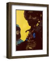 Portrait of an African Female-Daniel Cacouault-Framed Giclee Print