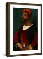 Portrait of an African Man, C.1530-Jan Mostaert-Framed Giclee Print