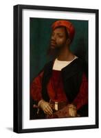 Portrait of an African Man, C.1530-Jan Mostaert-Framed Giclee Print