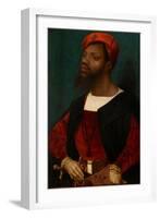 Portrait of an African Man, C.1530-Jan Mostaert-Framed Giclee Print