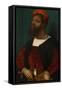 Portrait of an African Man, Ca 1530-Jan Mostaert-Framed Stretched Canvas