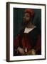 Portrait of an African Man (Christophle Le More?)-Jan Jansz Mostaert-Framed Art Print