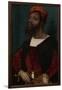 Portrait of an African Man (Christophle Le More?)-Jan Jansz Mostaert-Framed Art Print