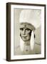 Portrait of an American Indian, 20th Century-null-Framed Giclee Print