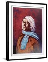 Portrait of an American Indian Woman-John Shemitt Houser-Framed Limited Edition