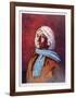 Portrait of an American Indian Woman-John Shemitt Houser-Framed Limited Edition