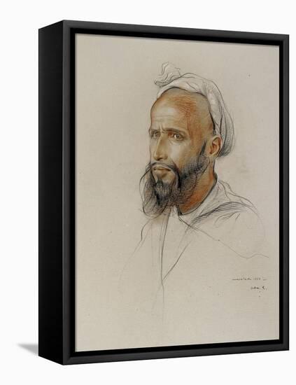 Portrait of an Arab, 1934-Philip Alexius De Laszlo-Framed Stretched Canvas