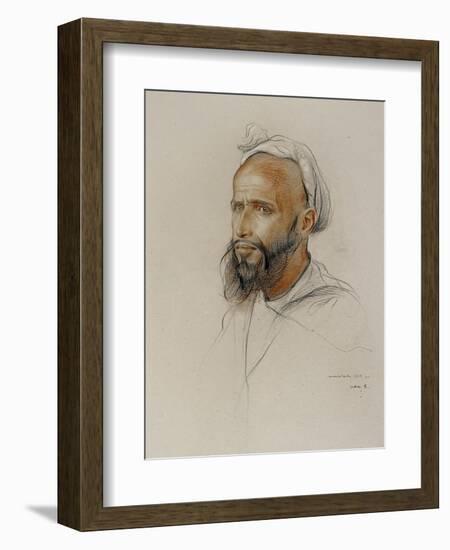 Portrait of an Arab, 1934-Philip Alexius De Laszlo-Framed Giclee Print