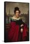 Portrait of an Architect's Wife, Berlin, 1821-W. Herbig-Framed Stretched Canvas