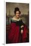 Portrait of an Architect's Wife, Berlin, 1821-W. Herbig-Framed Giclee Print