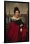 Portrait of an Architect's Wife, Berlin, 1821-W. Herbig-Framed Giclee Print