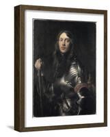 Portrait of an Armored Warrior-Sir Anthony Van Dyck-Framed Giclee Print