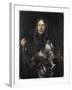 Portrait of an Armored Warrior-Sir Anthony Van Dyck-Framed Giclee Print