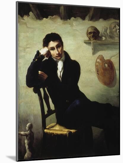 Portrait of an Artist in His Studio-Thomas Cole-Mounted Giclee Print