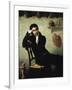 Portrait of an Artist in His Studio-Thomas Cole-Framed Giclee Print