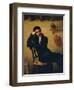 Portrait of an Artist in His Studio-Théodore Géricault-Framed Giclee Print